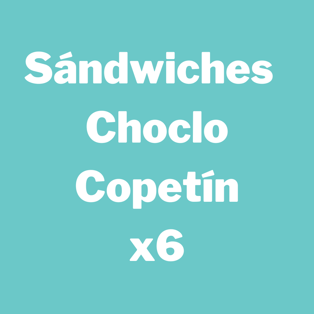 Sándwiches Choclo Copetín x6
