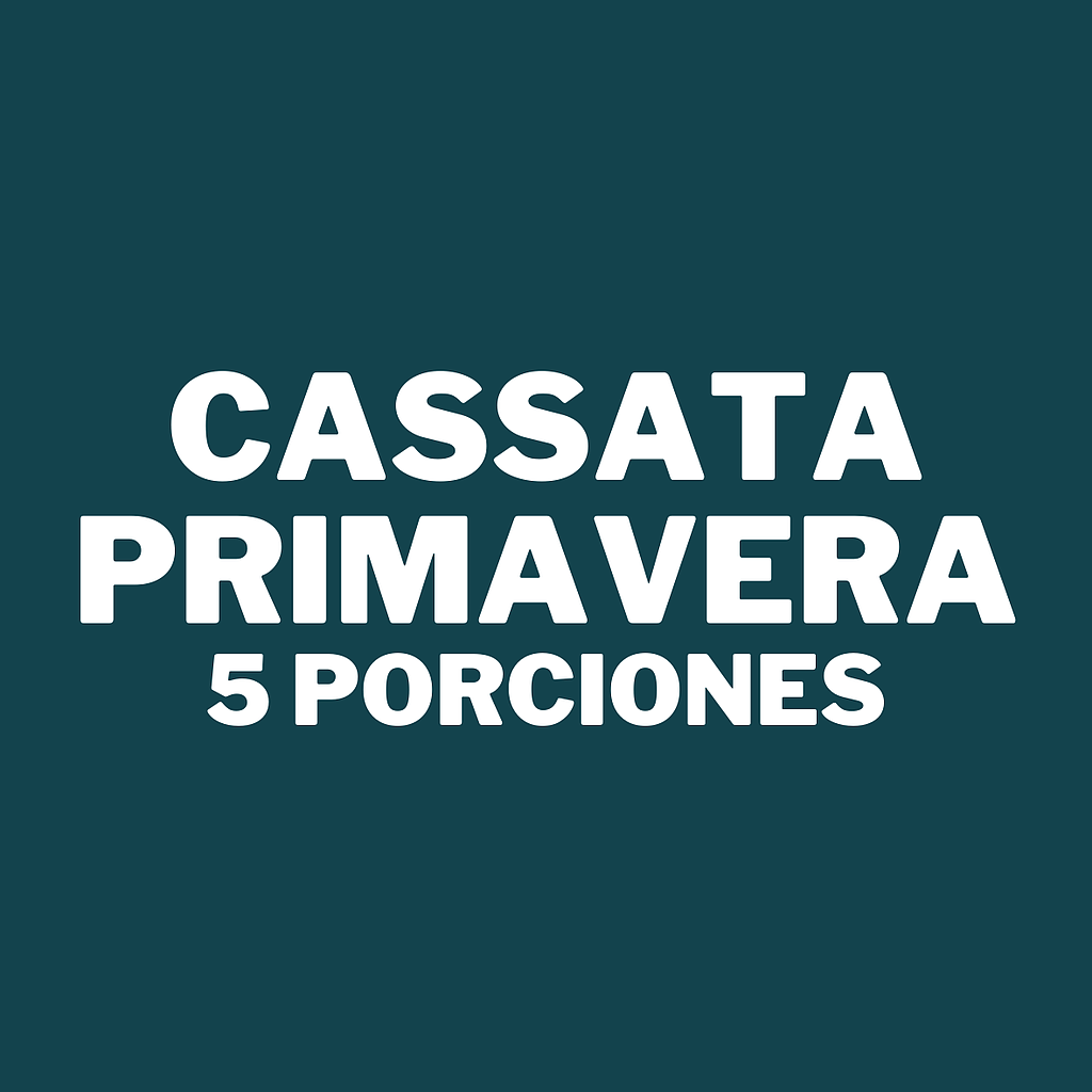 Casata Primavera 5 Porciones