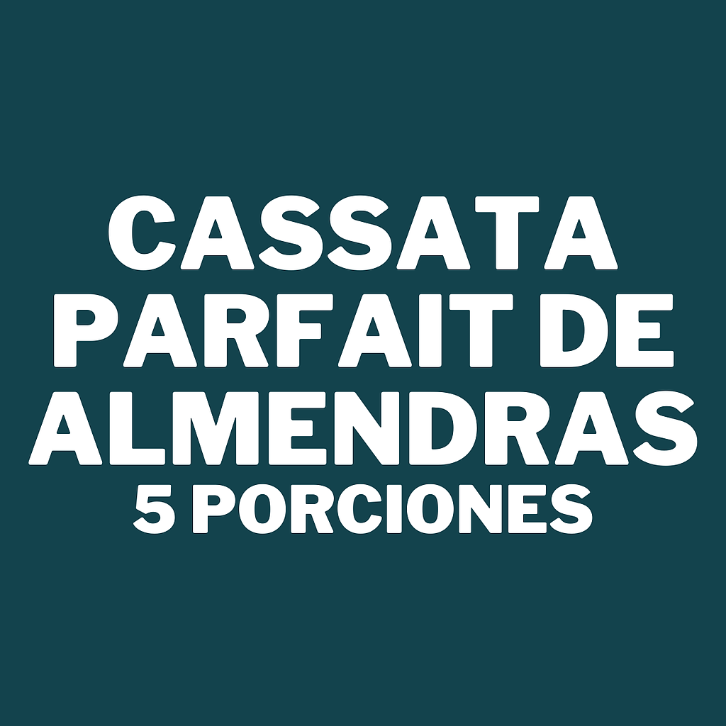 Cassata Parfait de Almendras 5 Porciones